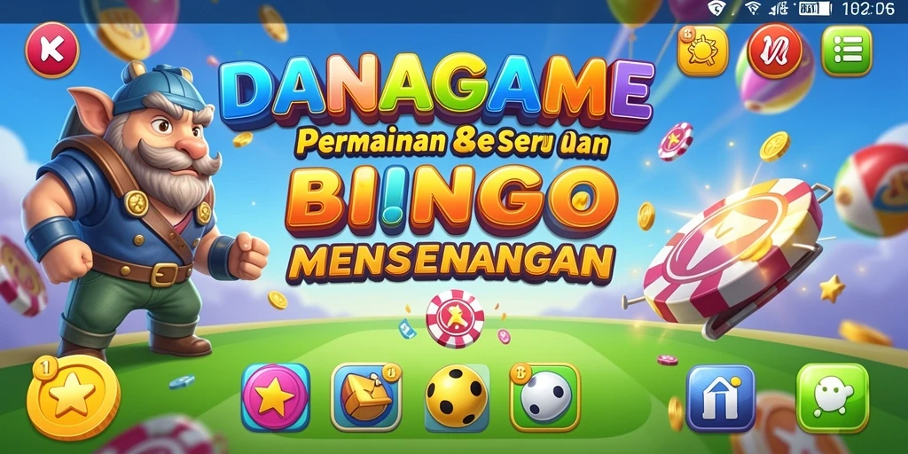 Tampilan gameplay menegangkan dan seru di DANAGAME.