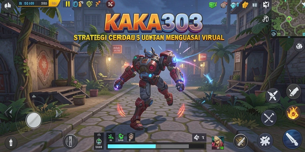 Screenshot gameplay KAKA303 menunjukkan strategi yang mendalam dan grafis menarik.