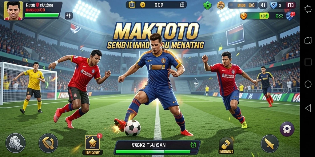 Gameplay seru dalam MAKTOTO, menawarkan pengalaman olahraga yang mendebarkan.