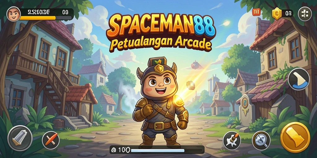 Screenshot gameplay SPACEMAN88 dengan aksi seru penuh tantangan.