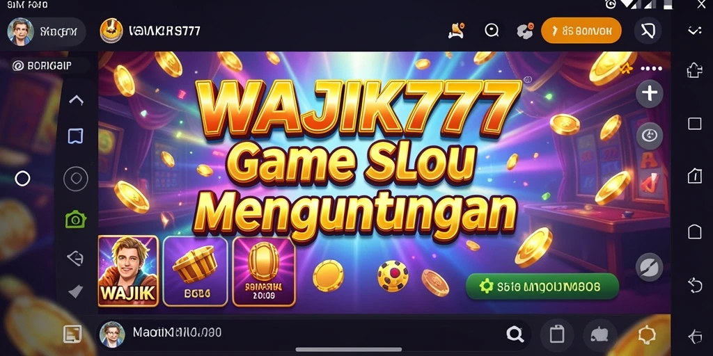 Tangkap momen seru bermain slot di WAJIK777.